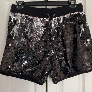 More Than Magic Sequin shorts.